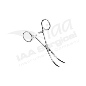 Pinza Vascular Atraumática Manual de Acero Inoxidable, Instrumento Quirúrgico de Hemostasia, Clase I, Certificado CE - Product Image 4