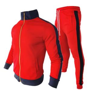 Factory Supply Men Tracksuit Custom Jogger Hoodie Sweatpants Set High Quality Material - Product Image 2