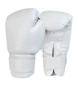 High Quality Professional Leather Boxing <b>Gloves</b> <b>Moisture</b> Wicking Breathable Features for Closure Customizable Fit Boxing Gears - Product Image 3