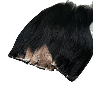 Cinta de punta de cabello humano vietnamita Ins Extensiones de cabello humano crudo Natural recto Precio al por mayor Donante único - Product Image 5