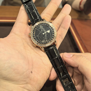 Montre automatique de luxe pour homme C+ Sk Factory, haute qualité, bracelet en cuir, mode, 44 mm, décontractée, verre saphir étoilé - Product Image 3