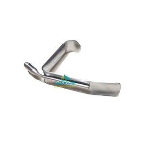 Stainless Steel Customized Size Face-Lift Retractor With <b>Fiber</b> <b>Optic</b> <b>Light</b> Guide | Ferreira <b>Fiber</b> <b>Optic</b> Face Lift Retractor - Product Image 4