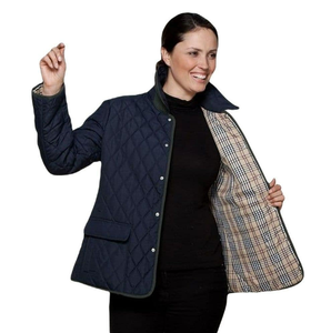 High Quality Spring Warm Eco-Friendly High Street <b>Men</b> Quilted <b>Jacket</b> Breathable Solid Color Long Sleeve with Custom Logo - Product Image 6