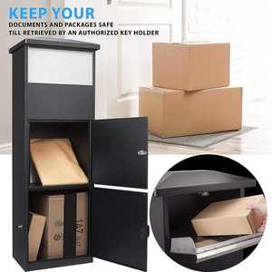 Buzón de Paquetería para Jardín Moderno, Personalizado por el Fabricante, de Acero Galvanizado, con Cerradura, Impermeable, Antirrobo, Grande, Vietnam - Product Image 1