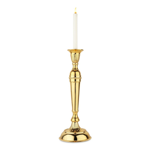 Ensemble de bougeoirs en métal au design vintage avec base hexagonale, support de bougie en métal doré pour centre de table de mariage et événements - Product Image 6