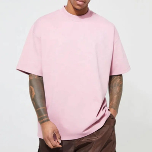 High Quality Breathable Men's T-<b>Shirt</b> 100% Cotton Quick Dry Knitted Oversized Eco-Friendly Casual Wear - Product Image 5