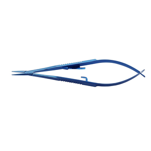 Castroviejo Needle Holder Short Body Straight Lock Manual <b>Titanium</b> Construction CE Certified Approximately 125 mm Surgical - Product Image 1
