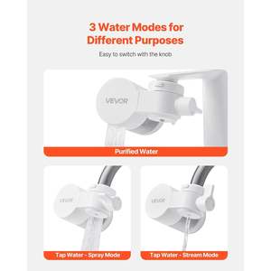 Fregadero de cocina horizontal blanco, purificador de agua, montaje en grifo, filtros de agua para purificación - Product Image 5