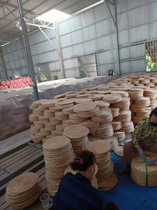 Alfombrilla de lujo floral tradicional tejida a mano de jacinto de agua, ecológica, gruesa, de alto aislamiento, para uso doméstico y bodas, al por mayor. - Product Image 3