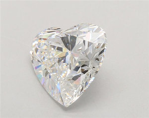 Magnífico diamante blanco suelto de 7 quilates, color E, VS1, corte corazón, con simetría de élite y fuego helado excepcional para joyería fina. - Product Image 2