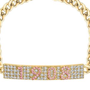 Bracelet chaîne en cristal doré avec breloque barre en strass colorés, élégant accessoire de mode pour femmes et jeunes filles, idéal pour les soirées - Product Image 5
