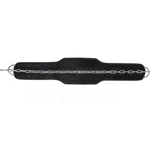 Neoprene Dip <b>Belt</b> Adjustable <b>Chain</b> Design Neoprene Dip <b>Belt</b> Strength Workout Support Equipment - Product Image 5