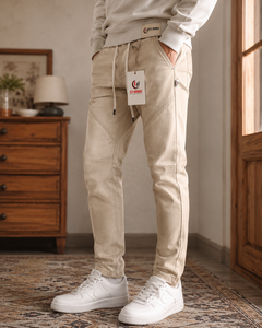Pantalones Cargo Negros para Hombre HOT Fly HUMBLE, Corte Regular, Cintura Media, Estilo Formal de Verano, Transpirables, Ligeros, 100% Algodón, Precio Económico - Product Image 4