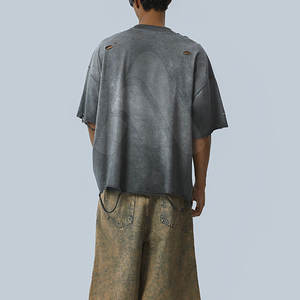 Camiseta de Hombre 2026, 100% Algodón, de Alta Calidad, Secado Rápido, Ecológica, Transpirable, Diseño Moderno, con Logotipo Personalizado, Informal, Online - Product Image 2