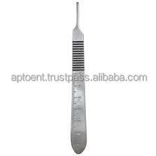 ด้ามผ่าตัด #3 ออกแบบมาเพื่อให้พอดีกับใบมีดผ่าตัดขนาด 10, 10A, 11, 12 และ 15 โดย Apto Enterprises - Product Image 3