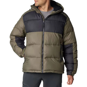Vestes en laine pour hommes, hiver, brodées, col montant ample, légères, respirantes, décontractées, pour l'extérieur, performance, style urbain, avec doublure en laine - Product Image 1