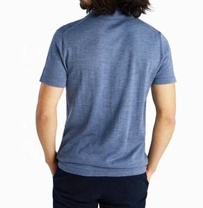Camiseta de Manga Corta con Cuello en V de Lana Merino Premium, Secado Rápido, Transpirable, para Hombre - Product Image 2