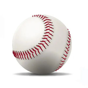 Pelota de Béisbol de PVC Suave de 9 Pulgadas para Estudiantes de Primaria y Secundaria, Pelota de Práctica Rellena de Espuma de Goma Hecha de Cuero - Product Image 2