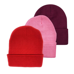 OEM Plain Beanie Hat Ribbed Knit <b>Winter</b> <b>Cap</b> Women Men Soft Warm Stretch Skull <b>Cap</b> Wholesale Hat - Product Image 2