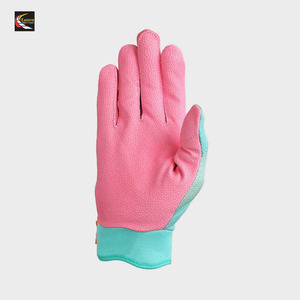 Gants de sport en cuir véritable de qualité supérieure pour jeunes/adultes, en peau de chèvre/mouton, pour softball/baseball, avec poignées, pour usage en salle de sport - Vente flash - Product Image 2
