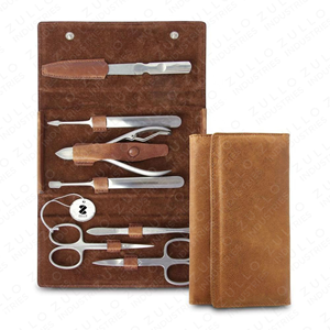 Premium Stainless Steel Manicure <b>Pedicure</b> Kit Custom Logo Color Nail Care <b>Tools</b> with Portable Travel Case OEM - Product Image 3