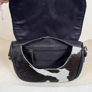 Haute qualité luxe usiné à la main en cuir de vachette dames bandoulière sacs à bandoulière conception femmes petite selle sacs à main pour les femmes - Product Image 6