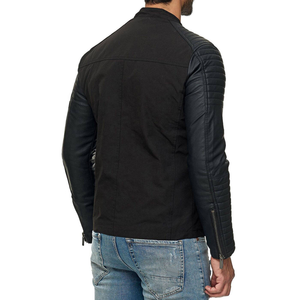 Men's <b>Jackets</b> Leather Sleeve Bomber Baseball Letterman Verity <b>Jackets</b> - Product Image 5