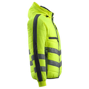 High Visibility Safety <b>Jackets</b> Hi Vis Safety <b>Work</b> <b>Jacket</b> Winter Reflector <b>Jackets</b> <b>Construction</b> Security - Product Image 1