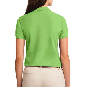Polo de golf personnalisé pour femme, séchage rapide, respirant, uni, avec logo personnalisé, décontracté, imprimé - Product Image 6