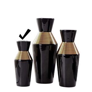 Florero de cerámica hecho a mano indio de diseño moderno para decoración de hogar y oficina florero elegante al por mayor - Product Image 1