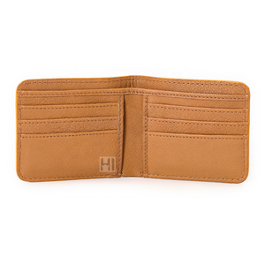 Cartera triple floral occidental Vintage de lujo para hombre de cuero genuino con protección RFID borla personalizada estilo Hipster longitud corta - Product Image 5