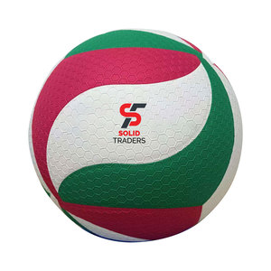 Balón de Voleibol de Primera Calidad, Suave al Tacto, para Torneos Escolares y Competencia Profesional, Balón Atlético Cosido a Mano y Duradero - Product Image 1