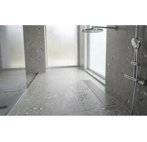 Nuevo Diseño de Baldosas Cuadradas de Porcelana Marrón Terrazo Antideslizantes con Acabado Mate de 9 mm de Espesor para Pisos y Paredes - Product Image 4