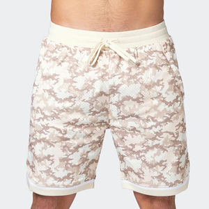 Pantalones cortos de baloncesto para hombre con logo personalizado, producto de moda, pantalones cortos deportivos de malla para correr y baloncesto. - Product Image 1