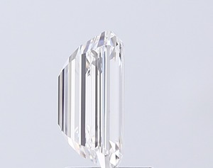 Diamant blanc de laboratoire taille émeraude de 2,71 carats, couleur E, clarté VVS2, avec une finition excellente, bijou sur mesure élégant et impressionnant. - Product Image 4