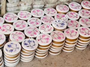 Espejo Compacto con Incrustaciones de Mármol, Tema Religioso, Decoración para el Hogar, Hecho a Mano, Venta al Por Mayor, Mejor Precio Disponible - Product Image 4