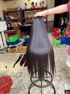 Prix bon marché extensions de cheveux raides de trame Remy cheveux vietnamiens crus 100% cheveux vierges humains bruts non transformés pour les femmes noires - Product Image 4