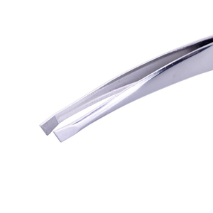 Pince à épiler professionnelle en acier inoxydable pour sourcils, 1 pièce, argentée, outils de beauté et de maquillage pour femmes - Product Image 6