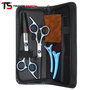 Ensemble de ciseaux de coiffure professionnels de 6 pouces pour la coupe et l'éclaircissement des cheveux, personnalisables - Product Image 3