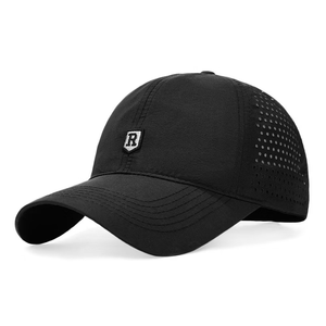 Wholesale Custom Logo Durable 6-Panel <b>Vintage</b> Unisex Sports Hat Adjustable Golf Fishing Hiking <b>Cap</b> - Product Image 2