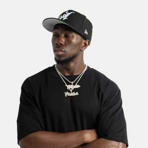 Colgante personalizado con nombre, estilo hip hop, de plata 925, doble capa, con diamantes de moissanita, para hombre. - Product Image 6