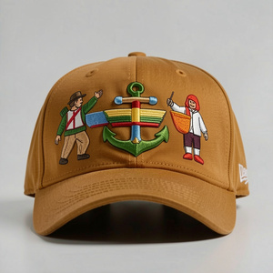 Casquette de baseball tendance en coton avec logo brodé, ajustement réglable, style urbain hip-hop, vente en gros, export, taille personnalisée - Product Image 3