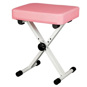5 Core Keyboard Bench 3 Inch Padded Piano <b>Stool</b> Adjustable 20.5" Guitar Seat Heavy Duty <b>Portable</b> - Product Image 1