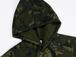 Camouflage print Hoodie <b>Set</b> Men's Tie-Dye Long Sleeve Hoodie And Tie-Dye Ribbed <b>Sweatpants</b> <b>Set</b> Suitable for Spring And Autumn - Product Image 5