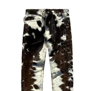 Pantalones de Invierno de Cuero Genuino para Mujer, Estilo Urbano, Alta Calidad, Colores Personalizables, Hechos a Mano con Piel de Vaca, Fabricante de Pakistán - Product Image 2