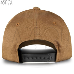 Casquette de baseball kaki 6 panneaux avec poche latérale fonctionnelle, service OEM ODM 2026 avec conception de logo personnalisé, vente en gros - Product Image 5