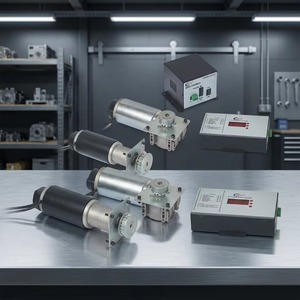 Système d'automatisation des portes d'ascenseur pour passagers |   Unité d'opération coulissante compacte pour moteur PMDC - Product Image 3