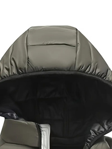 Wholesale Custom Men's Stand Collar Winter <b>Waterproof</b> <b>Padded</b> Bubble <b>Jacket</b> Men Puffer <b>Jacket</b> Plus Sized Stylish Style Fashion - Product Image 4