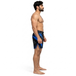 MMA <b>Shorts</b> Mens Training Fitness Wear Lightweight Flexible Fabric Athletic <b>Grappling</b> Practice Sports Performance Workout - Product Image 3