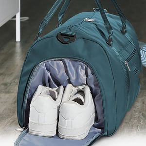 Bolsa Deportiva Personalizada al por Mayor con Logotipo, de Gran Capacidad, Multifuncional, con Correa de Hombro Desmontable, Impermeable, Elegante, de Poliéster - Product Image 4